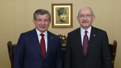 Davutoğlu'ndan Kılıçdaroğlu'na ziyaret