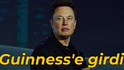 Neredeyse bir servet kaybetti: Elon Musk Guinness'te