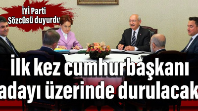 İYİ Parti Sözcüsü duyurdu: İlk kez cumhurbaşkanı adayı üzerinde durulacak