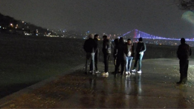 Selfie çekeyim derken denize düştü