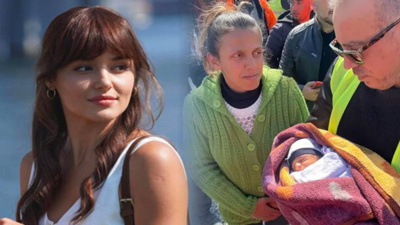 Haluk Levent enkazdan çıkarılan bebeğe isim vermişti: Hande Erçel'den yorum