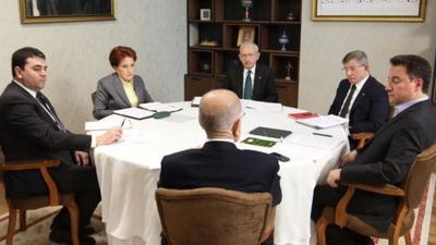 Altılı Masa'dan deprem gündemli toplantı: Omuzlarımızdaki ağır sorumlulukların farkındayız