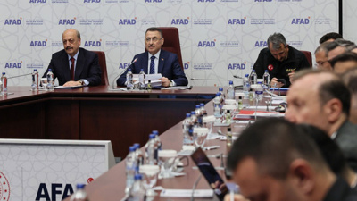 AFAD'da 'deprem koordinasyon' toplantısı