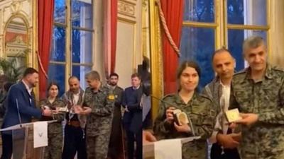'YPG'ye onur madalyası': Fransa Büyükelçisi Dışişlerine çağrıldı