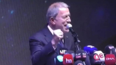 Akar'ın 'Vur de vuralım' sloganına verdiği yanıta tepki yağdı: 'Kimi vuracak, kimi öldüreceksiniz?'
