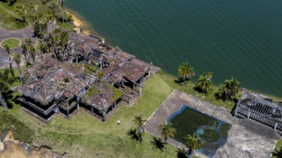 Escobar’ın malikanesi görüntülendi! Korku filminden bir sahne gibi...
