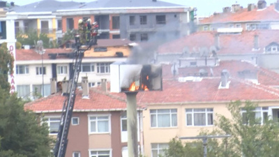 İstanbul'da Hastanede Yangın!