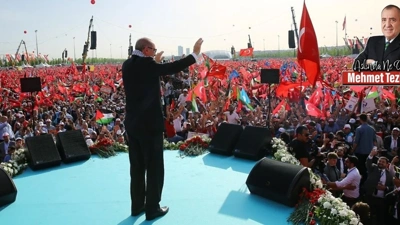 Cumhuriyet Bayramı Arifesinde Filistin'e Destek Adı altında İrtica Mitingi