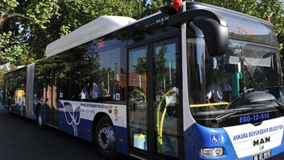 Ankara'da 29 Ekim'de toplu taşıma ücretsiz