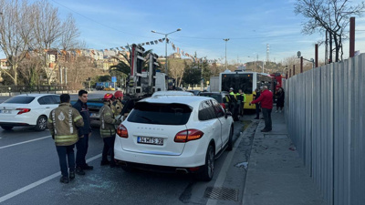 Beyoğlu'nda Zincirleme Kaza!
