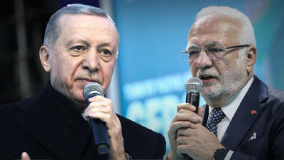 AKP’li Mustafa Elitaş, 'gazozla tıraş' ile Erdoğan'a övgüler düzdü