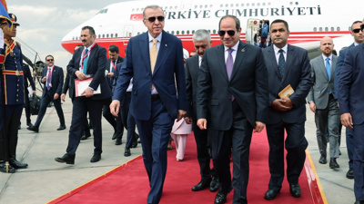 Erdoğan, Darbeci ve Katil Dediği Sisi İle Buluştu, Yanında Oğlu Bilal Erdoğan Da Vardı