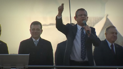 Özgür Özel ve Ekrem İmamoğlu'ndan İlk Miting