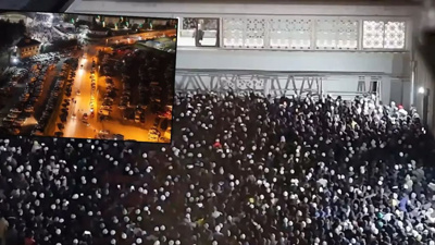 Taht Kavgasında Son Perde! Gecenin 2'sinde Miting Gibi Toplantıyla Karşıladılar