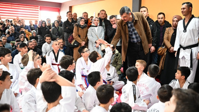 Şehit çocuklarının ilk kuşak törenine Vali Mustafa Çiftçi katıldı