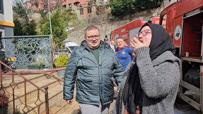 Apartman Yangınında Kedileri İçin Gözyaşı Döktü