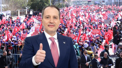 Yeniden Refah Partisi'nden Şanlıurfa'da Gövde Gösterisi