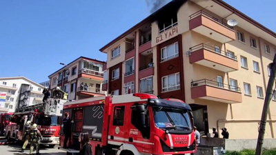 Tahliye Etmek İstemediği Evi Ateşe Vererek Kaçtı!