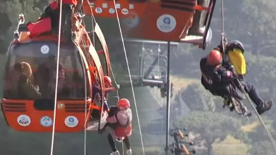Teleferik Faciasında Mahsur Kalan Son Kişi de Kurtarıldı