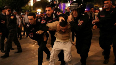 Ermenistan'da Sivil İtaatsizlik Eylemi: 130'Dan Fazla Gözaltı