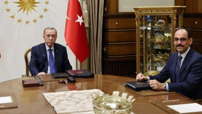 Erdoğan, MİT Başkanı Kalın ve Adalet Bakanı Tunç'u Beştepe'ye Çağırdı