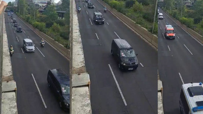 İtibardan Yine Tasarruf Olmadı! Erdoğan'ın Berlin'deki Yüzlerce Metrelik Konvoyu