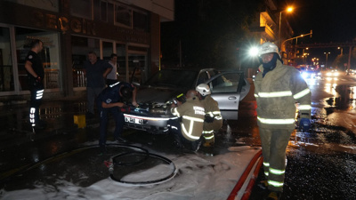 Gece yarısı evine doğru yol alırken hayatının şokunu yaşadı