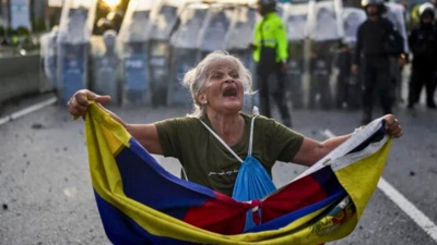Venezuela'da 1200 kişiyi gözaltına aldılar