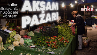 Akşam pazarında TÜİK isyanı: Herkes cukkasını dolduruyor