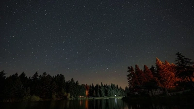 Perseid meteor yağmuru geceyi aydınlattı