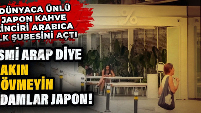 Ünlü kahve zinciri ilk şubesini açtı. İsmi Arap diye sakın dövmeyin adamlar Japon