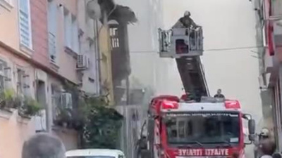 Beyoğlu'nda yangın: Vatandaşlar tahliye edildi!