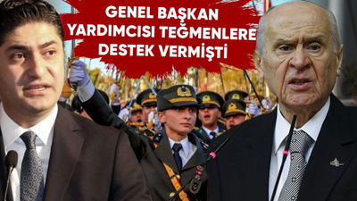 MHP önce teğmenlere destek verdi Bahçeli bugün teğmenleri hedef aldı