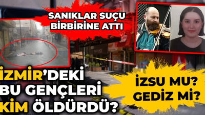 İzmir'deki bu gençleri kim öldürdü? İZSU mu Gediz mi? Sanıklar suçu birbirine attı