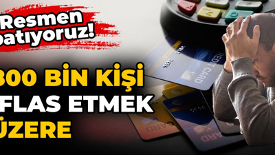 800 bine yakın kişi bireysel iflasın eşiğinde: Resmen batıyoruz!