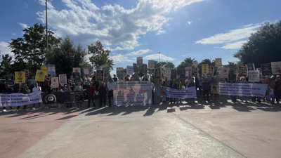 Murat Kurum'un TOKİ mağdurları meydanda isyan etti