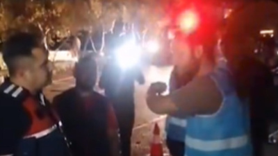 AKP'li Ferhat Nasıroğlu'nun oteli önündeki nöbete polis müdahale etti