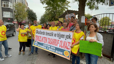 Öğretmenler eylemde: Eğitimden tasarruf olmaz!