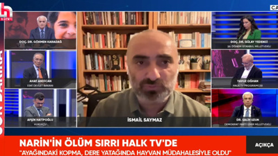 Narin'in nasıl öldürüldüğü belli oldu! İsmail Saymaz açıkladı