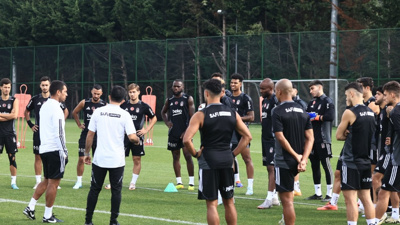 Beşiktaş'tan 75 dakikalık idman