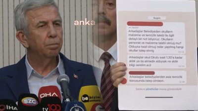 113 okul Ankara Büyükşehir'in temizlik yardımını geri çevirdi. Yukarıdan talimat mı geldi?