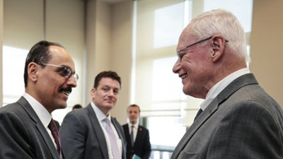 3 günlük mesai başladı; James Jeffrey İbrahim Kalın'la görüştü