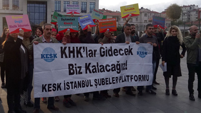 KESK, 23 Haziran'a ve KHK'lere ilişkin tavrını cumartesi günü duyuracak