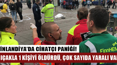 Finlandiya'da bıçaklı saldırı: 2 ölü, 8 yaralı; Polis: Terör saldırısı değil