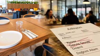 Restoranlardan kalkan servis ücreti zam olarak dönüyormuş!