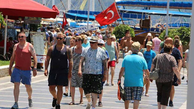 266 bin nüfuslu ilçeye 1 milyon 250 bin Alman akın etti