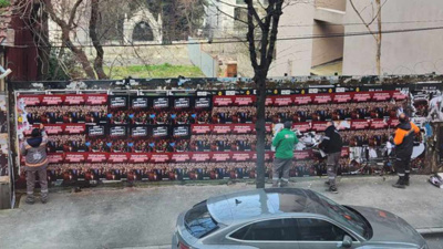 Şişli kayyumu 'Resul Emrah Şahan' afişlerini söktürdü