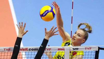 Milli voleybolcu Meliha Diken tarihe geçti