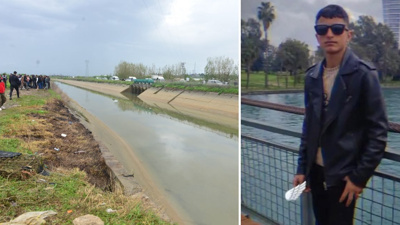 Sulama kanalında kaybolan İsam'ın cansız bedeni 8 kilometre uzakta bulundu