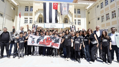 Malatyalı çocukları Beşiktaşlı yaptılar